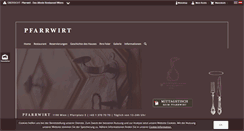Desktop Screenshot of pfarrwirt.com